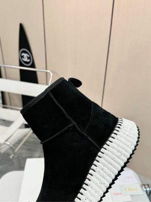 wholesale quality chloe boots black